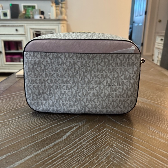 Michael Kors Pink and Gray Crossbody Bag - Picture 2 of 7